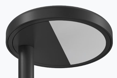 FLOS Oblique QI Tischleuchte H: 35 cm – Mattrost