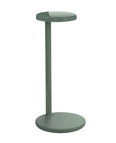 FLOS Oblique QI Bordlampe H: 35cm - Gloss Salvia