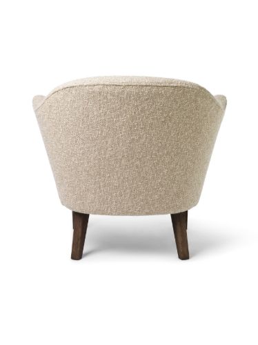 Audo Copenhagen Ginger Signature Lounge Chair SH: 40 cm - Sacho Zero Boucle 001/Smoked Fig