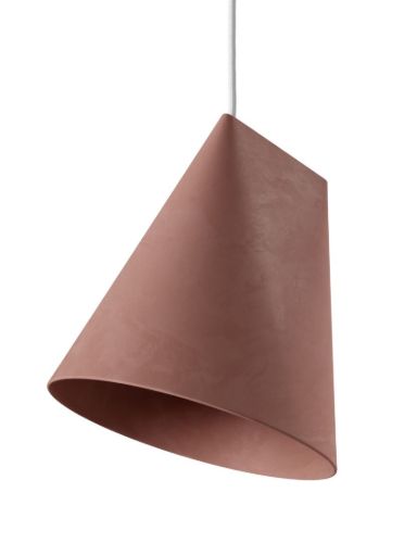 Moebe Keramik-Anhänger breit H: 23,5 cm – Terrakotta