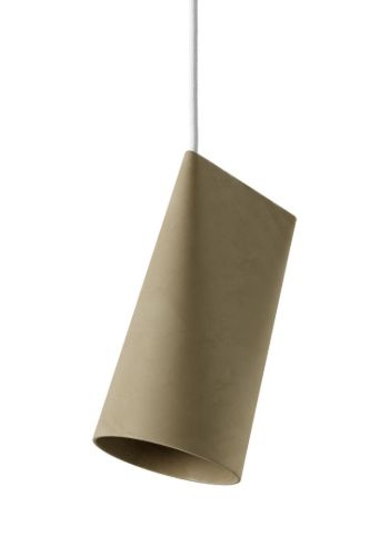Moebe Keramik-Anhänger schmal H: 22 cm – Olive