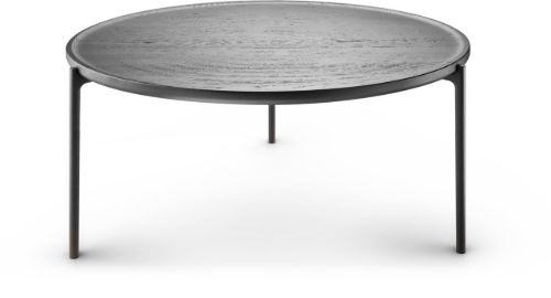 Eva Solo Savoye Couchtisch Ø: 90 cm H: 35 cm - Schwarz gebeizte Eiche