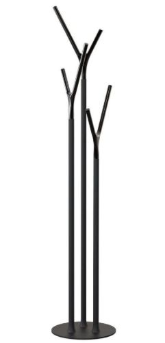 FROST WISHBONE Stumtjener H: 175cm - Mat Sort/Poleret Sort