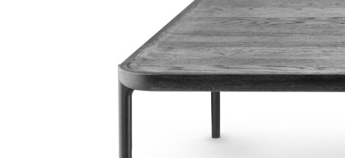 Eva Solo Savoye Couchtisch L: 100 x H: 42 cm - Schwarz gebeizte Eiche
