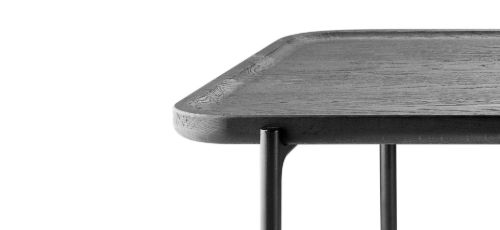 Eva Solo Savoye Couchtisch L: 120 x H: 42 cm - Schwarz gebeizte Eiche