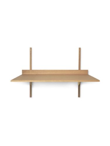 Ferm Living Sector Desk 87x45,1 cm - Oak/Brass