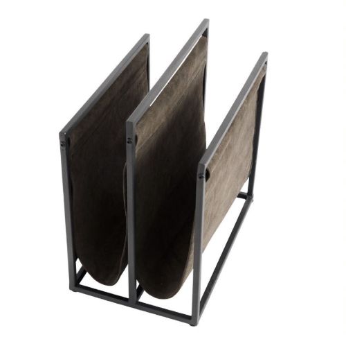 MUUBS Zeitschriftenhalter Bronx H: 40 cm - Schwarz