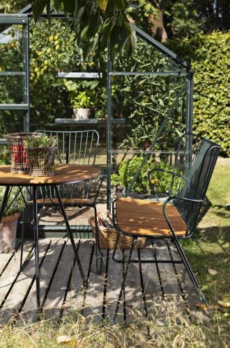 HOUE Paon Bench SH: 46 cm – Kieferngrün