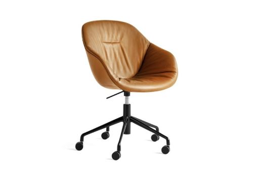 HAY AAC153 Soft SH: 42 cm - Black Powder Coated Aluminium/Sense Cognac