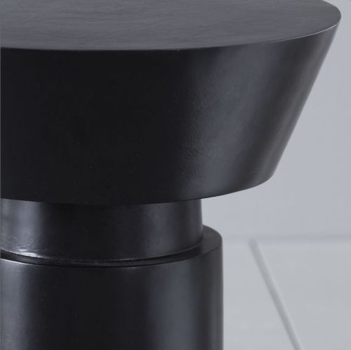 House Doctor Nanded Beistelltisch D: 40 cm – Sort Antik