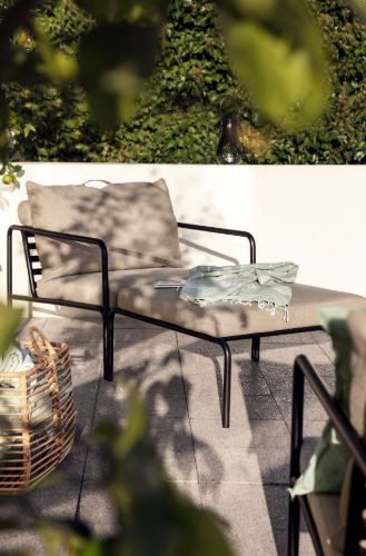 HOUE Avon Ottoman 81x81 cm - Esche