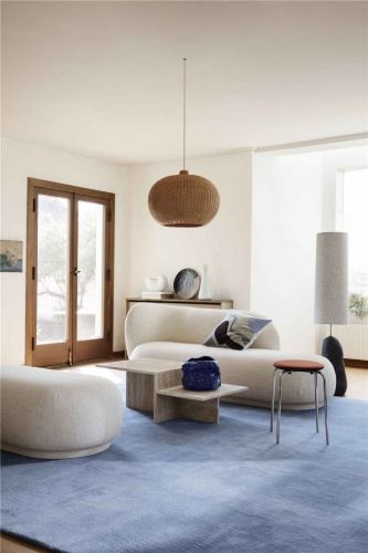 Ferm Living Rico Divan Brushed L L: 190 cm - Sand