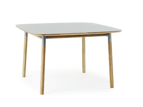 Normann Copenhagen Form Spisebord 120x120cm - Grå/Eg