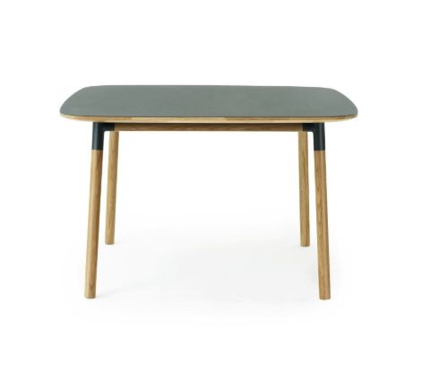 Normann Copenhagen Form Esstisch 120x120cm - Grün/Eiche