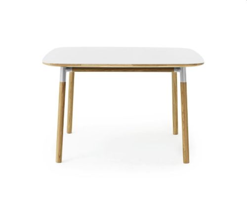 Normann Copenhagen Form Esstisch 95x200cm - Weiß/Eiche