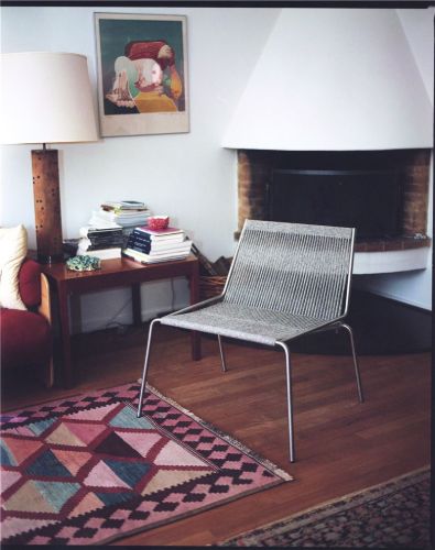 Thorup Copenhagen Noel Lounge Chair SH: 43 cm – Stahl/Grau