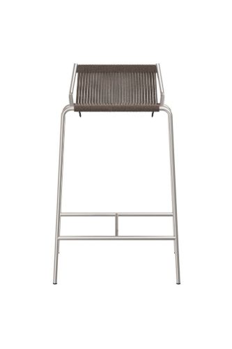 Thorup Copenhagen Noel Counter Chair SH: 67 cm – Stahl/Dunkelgrau