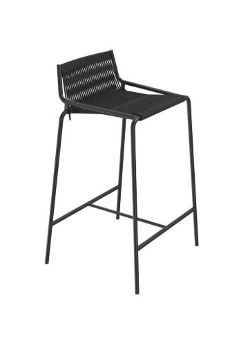 Thorup Copenhagen Noel Counter Chair SH: 67 cm - Sort/Sort