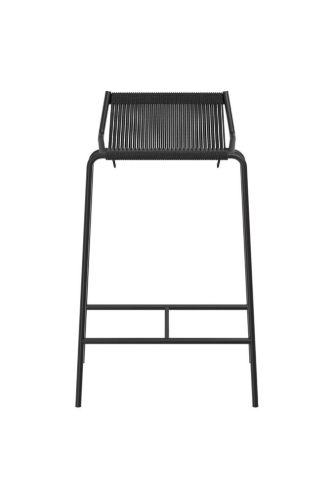 Thorup Copenhagen Noel Thekenstuhl SH: 67 cm - Schwarz/Schwarz