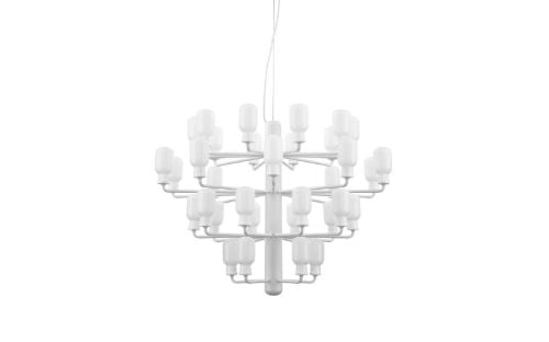 Normann Copenhagen Amp Kronleuchter Groß Ø: 85cm - Weiß/Weiß