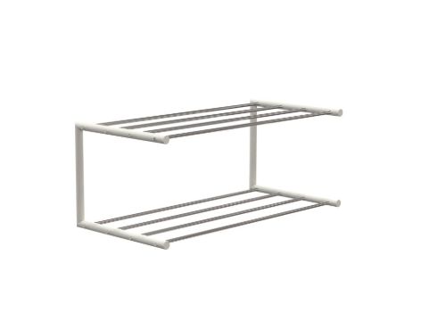 FROST NOVA Skohylde 1 L: 60cm - Poleret/Mat Hvid