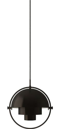 GUBI Multi-Lite Pendel Small Ø: 25,5 cm - Black Brass / Black Brass