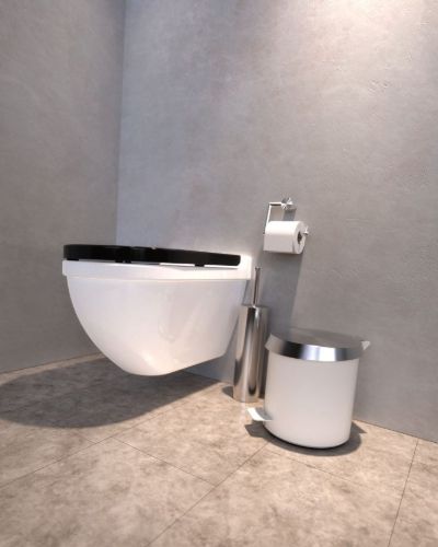 FROST Treteimer 250 Small 6L - Mattweiß/Poliert