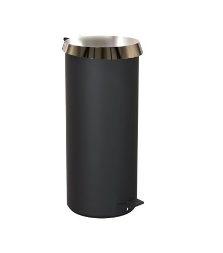 FROST Pedalspand 550 Large 15L - Mat Sort/Poleret Guld