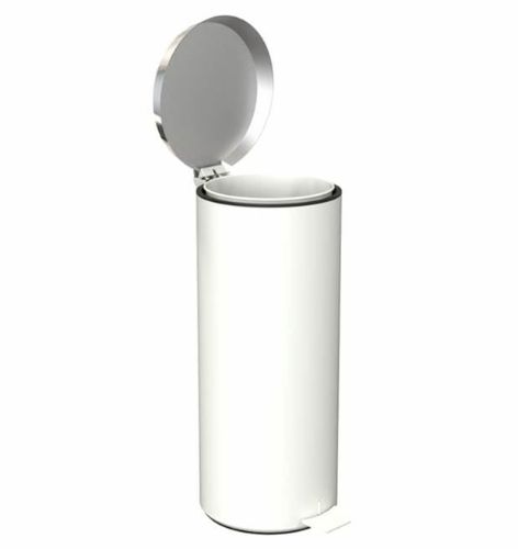 FROST Treteimer 550 Large 15L – Mattweiß/Poliert