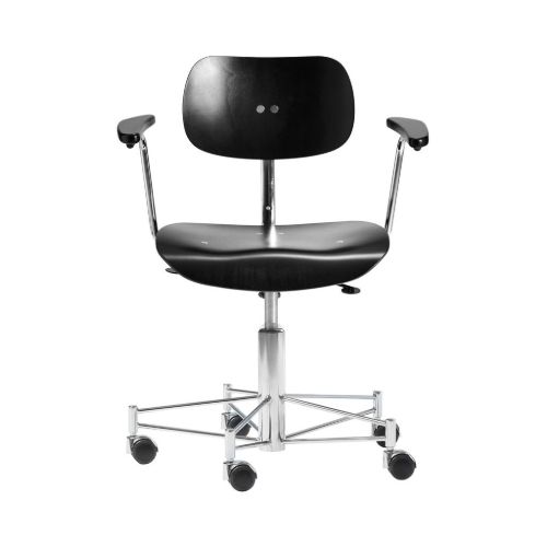Please Wait To Be Seated SBG197R Office Chair With Armrest SH: 44 cm - Black