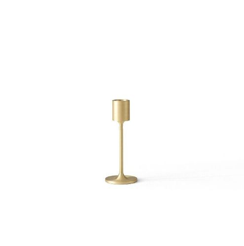 &Tradition SC58 Collect Candleholder H: 13cm - Brushed Brass