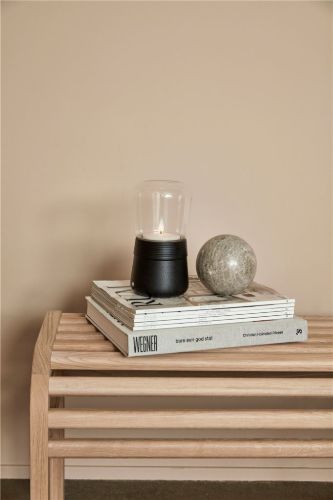 Andersen Furniture Spinn Candle LED H: 20 cm - Schwarz