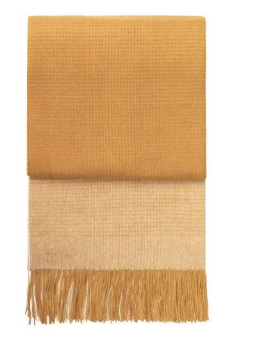 Elvang Horizon Plaid 130 x 200 cm - Yellow Ocher