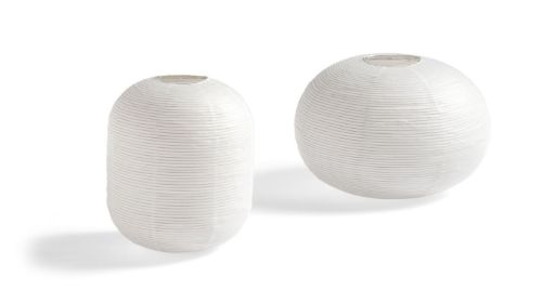 HAY Rice Paper Shade Ellipse Lampenschirm Ø: 70 cm – Klassisches Weiß