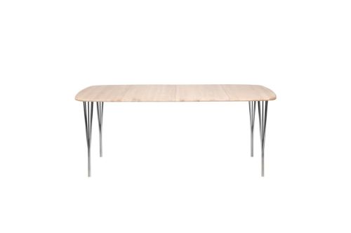 Haslev Zusatzplatte für Symphony 86 90 x 48 cm – Weiß geöltes Eichenfurnier
