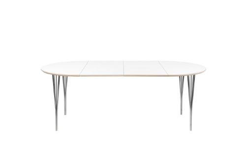 Haslev Zusatzplatte für Symphony 82/78 105 x 48 cm – Weißes Laminat