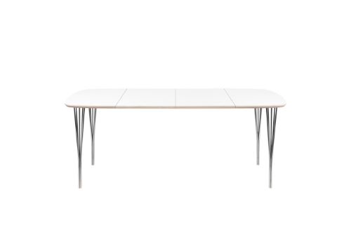 Haslev Zusatzplatte für Symphony 86 90 x 46 cm – Weißes Laminat