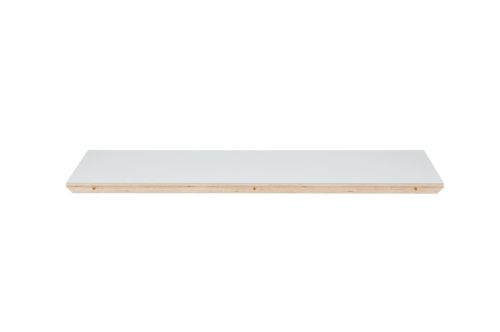 Haslev Tillægsplade Til Symphony 88 90 x 46 cm - Hvid Laminat