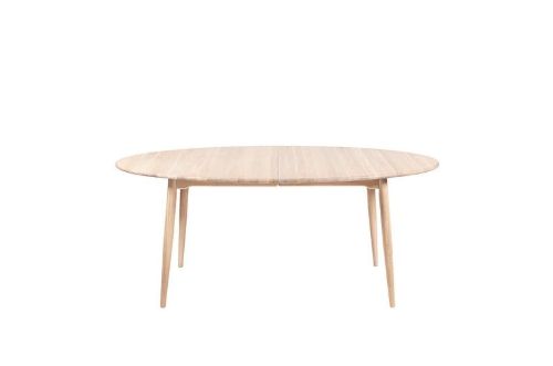 Haslev Symphony 76 Spisebord 105 x 180 cm - Hvidolieret Eg