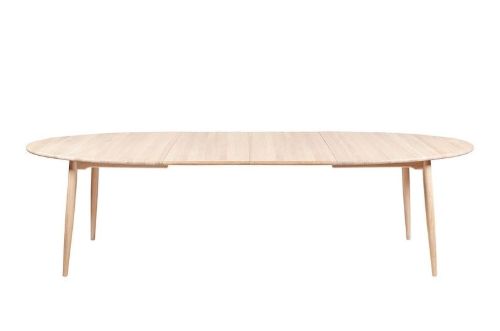Haslev Symphony 76 Esstisch 105 x 180 cm – Weiß geölte Eiche