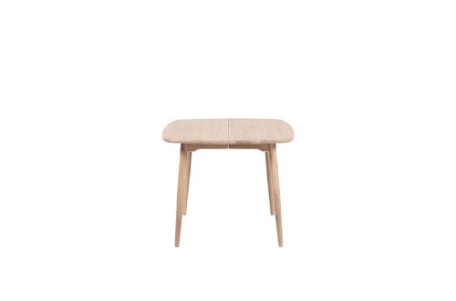 Haslev Symphony 86 Spisebord 90 x 90 cm - Hvidolieret Eg