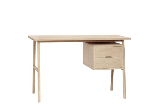 Hübsch Architect Skrivebord B: 120 cm - Natur/Eg