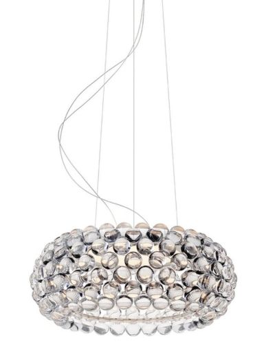 Foscarini Caboche Plus Medium Pendel LED Ø: 50cm - Transparent