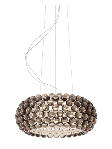 Foscarini Caboche Plus Medium Pendel LED Ø: 50cm - Grå