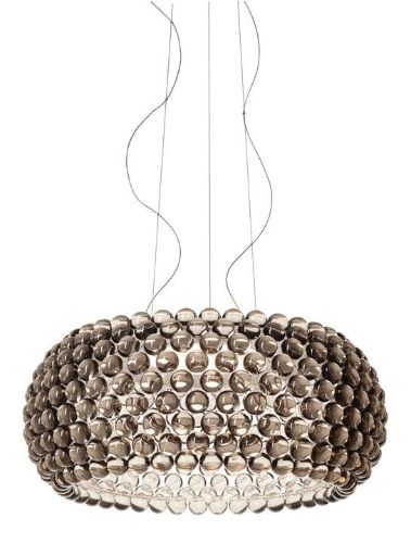 Foscarini Caboche Plus Stor Pendel LED Dæmpbar Ø: 70cm - Grå