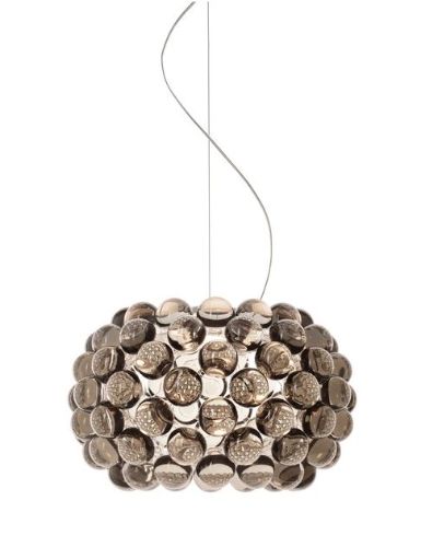 Foscarini Caboche Plus Lille Pendel LED Ø: 31cm - Grå