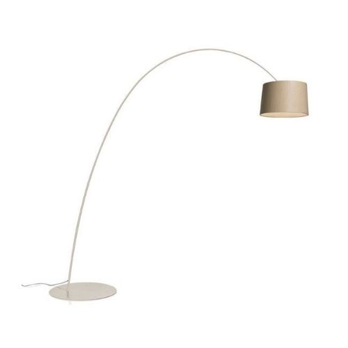 Foscarini Twiggy Elle Wood Gulvlampe H: 232cm - Greige