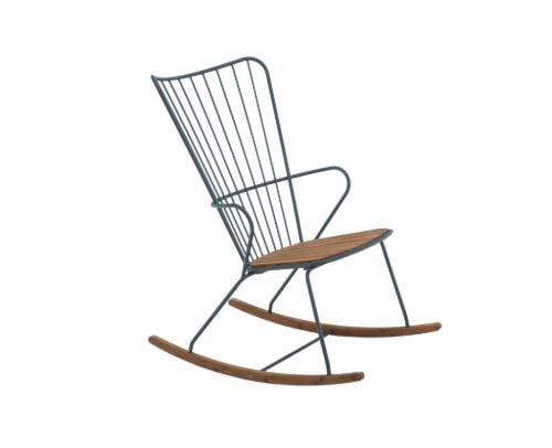 HOUE Paon Rocking Chair SH: 40 cm - Pine Green