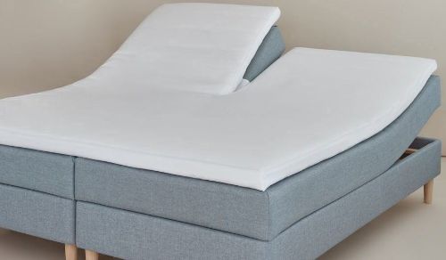 CPH Living Splitlagen Percale U90 180x200 cm - Hvid