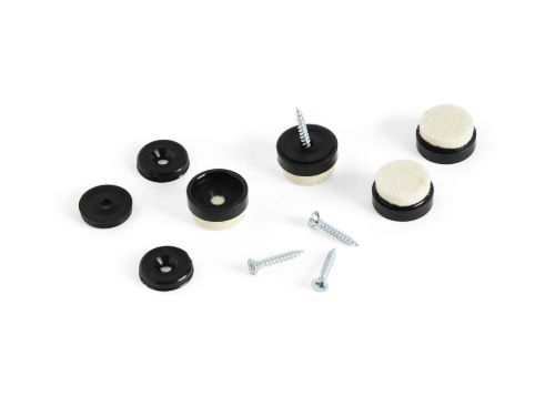 HAY Felt Glider Sæt af 4 stk til J77,J104, J110 - Black Base